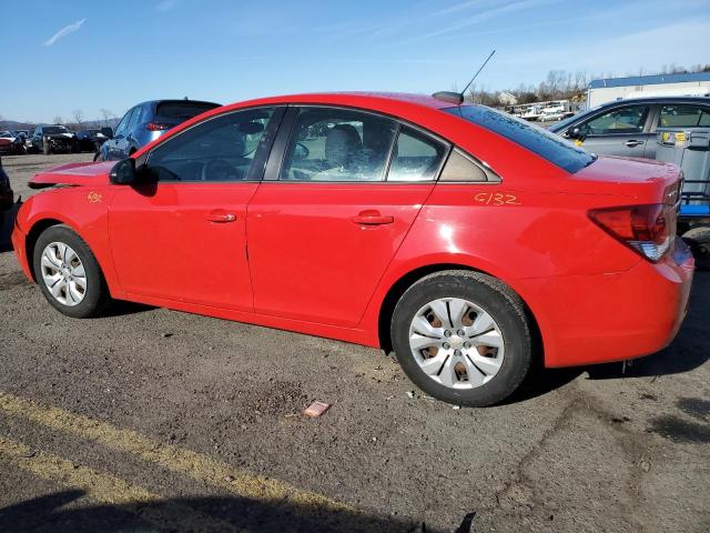  CHEVROLET CRUZE 2015 Czerwony