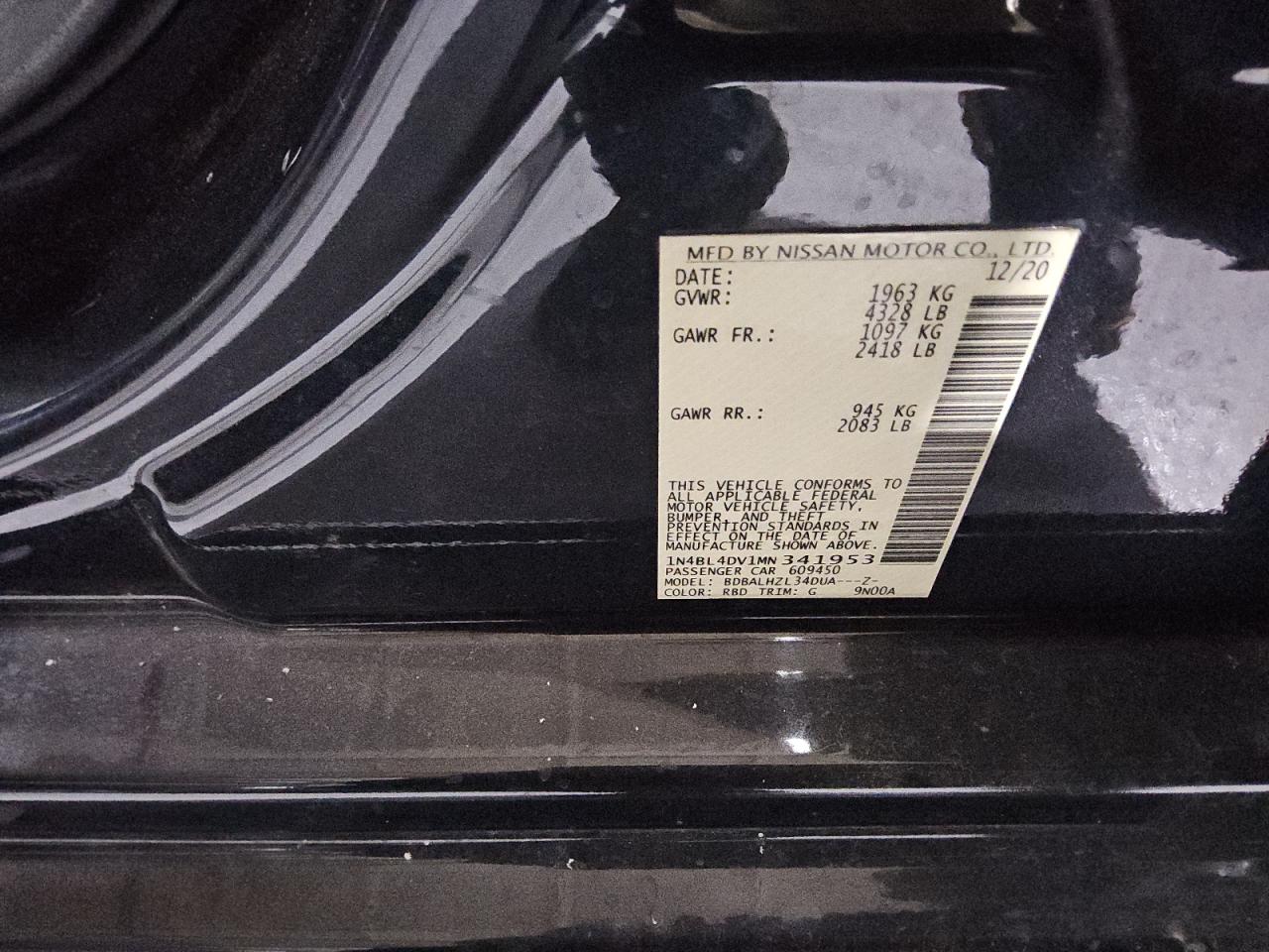 2021 Nissan Altima - Image 13