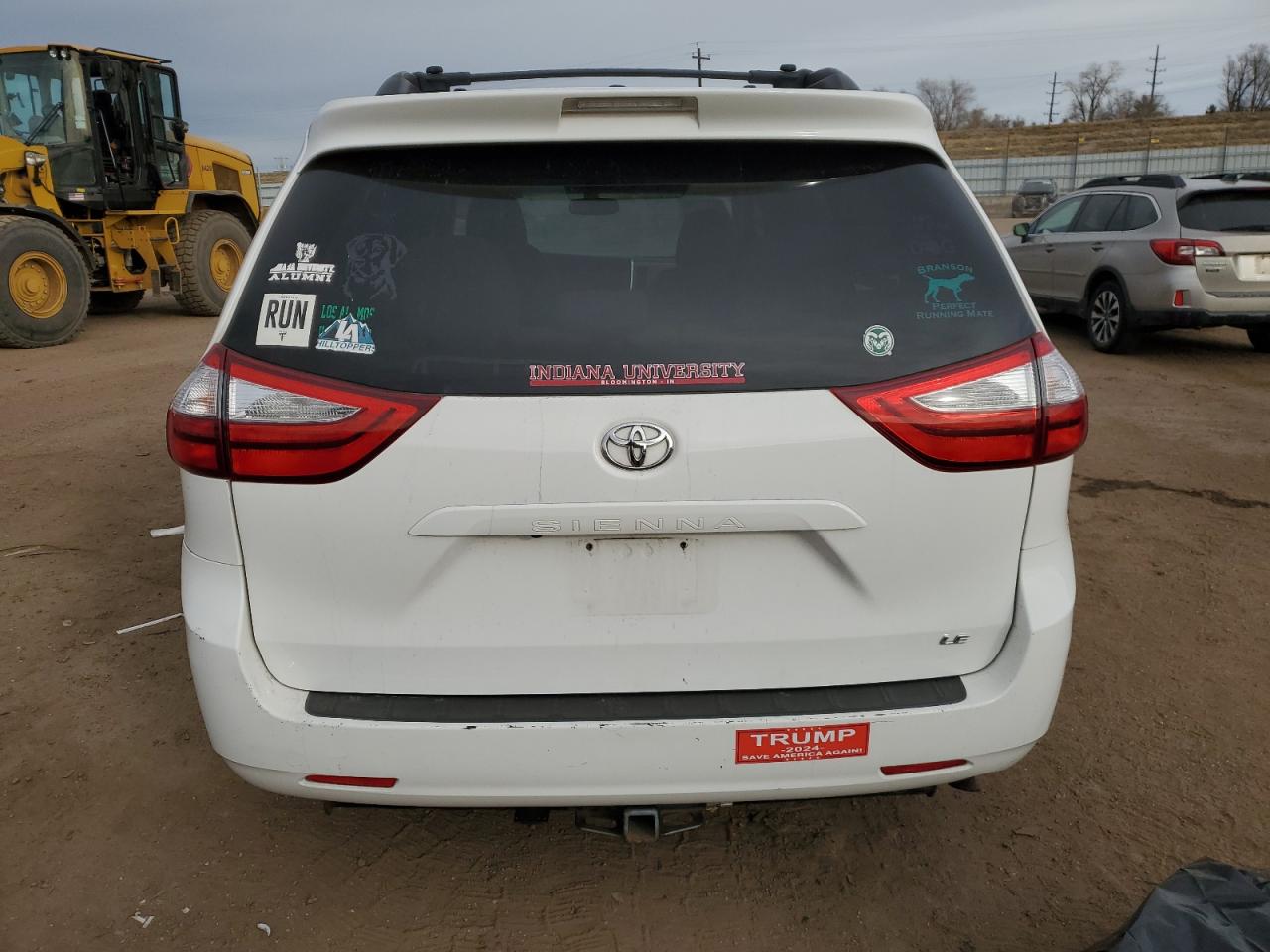 2015 Toyota Sienna Le VIN: 5TDJK3DC2FS112132 Lot: 84671734