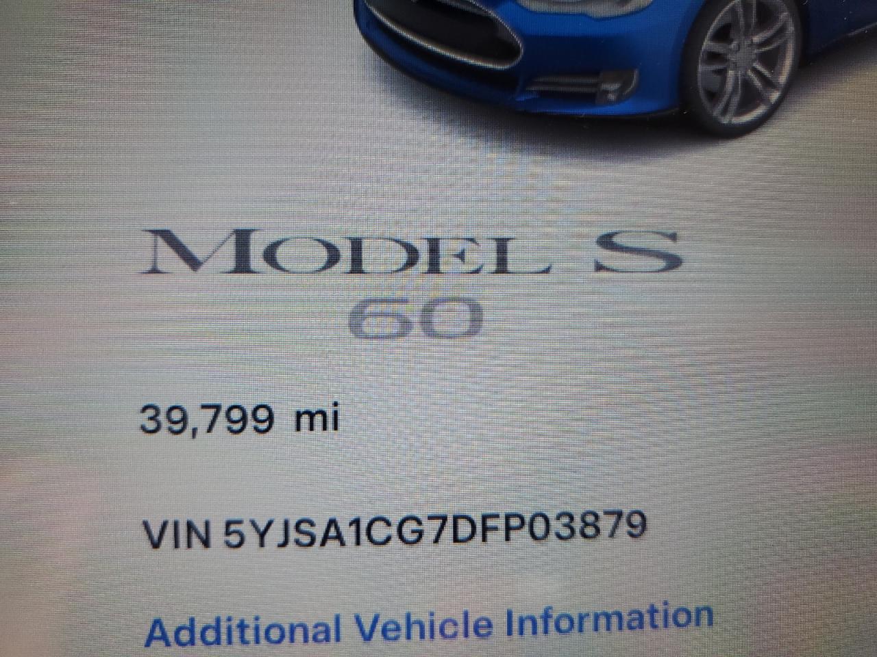 VIN 5YJSA1CG7DFP03879 2013 TESLA MODEL S no.9