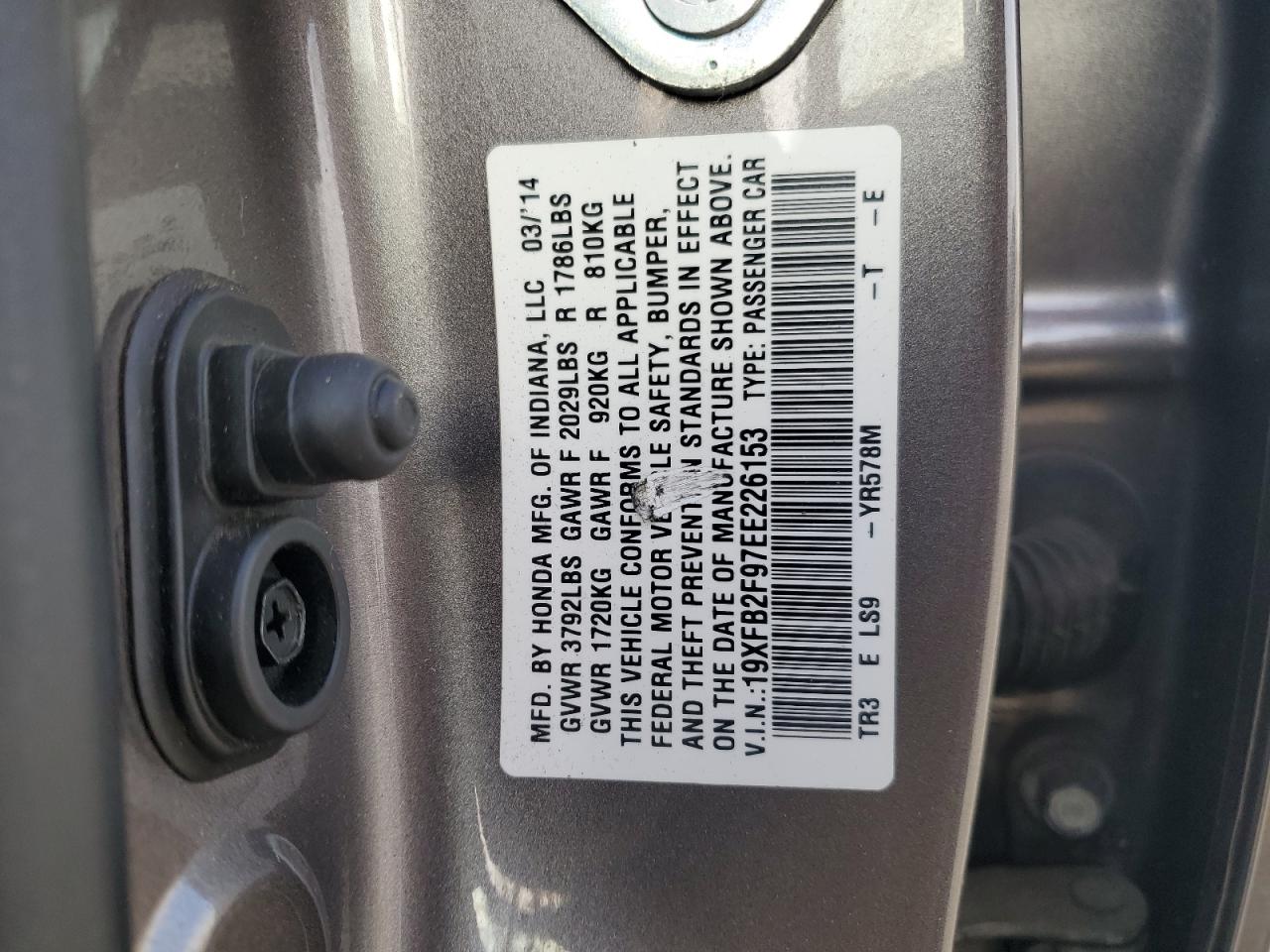 2014 Honda Civic - Image 12
