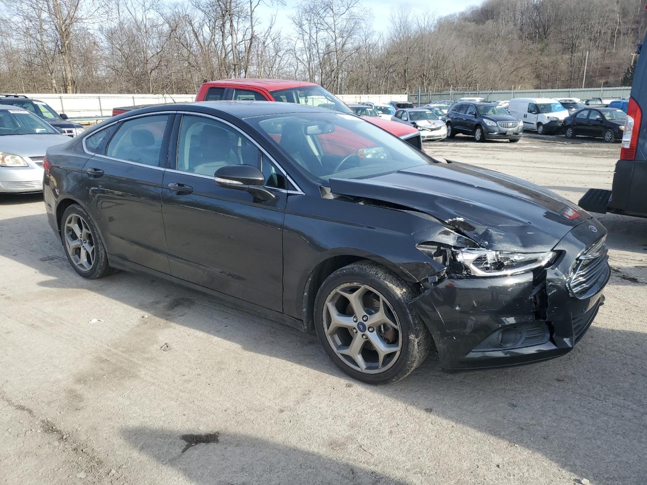 VIN 3FA6P0HR7DR100522 2013 FORD FUSION no.4