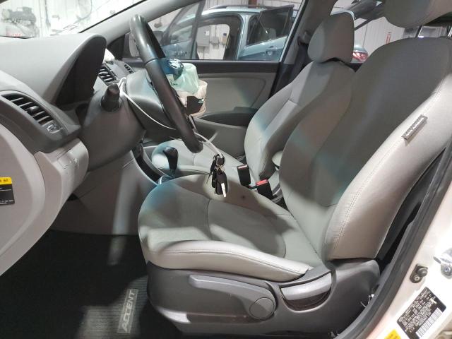  HYUNDAI ACCENT 2012 Білий