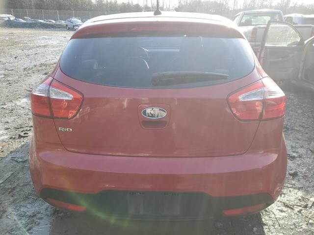  KIA RIO 2012 Czerwony