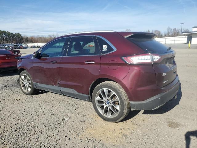  FORD EDGE 2017 Бургунди