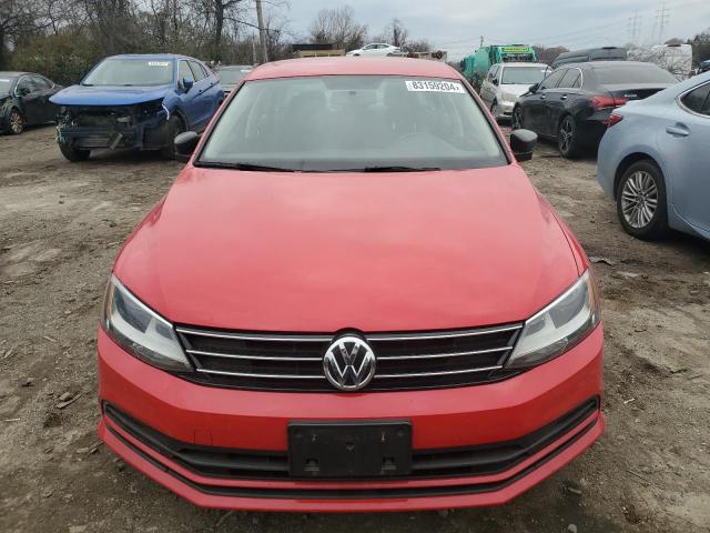 Sedans VOLKSWAGEN JETTA 2015 Red