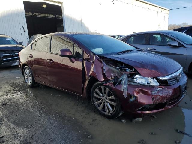  HONDA CIVIC 2012 Burgundy