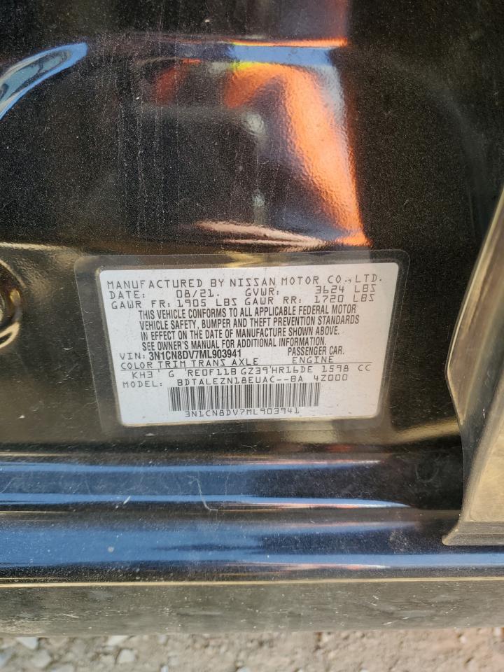 VIN 3N1CN8DV7ML903941 2021 NISSAN VERSA no.13