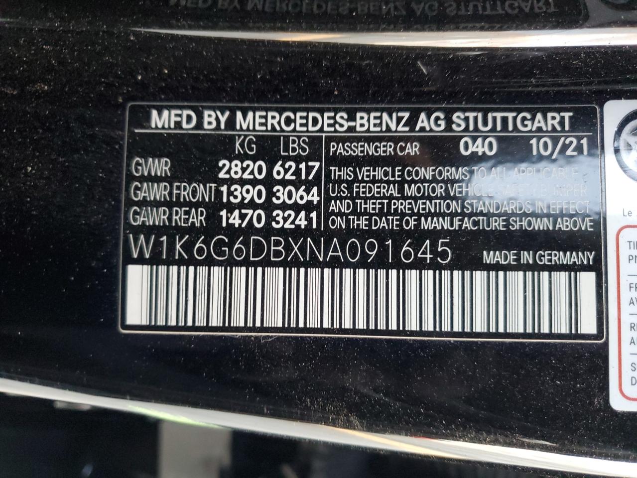 2022 Mercedes-Benz S-klasse - Image 12