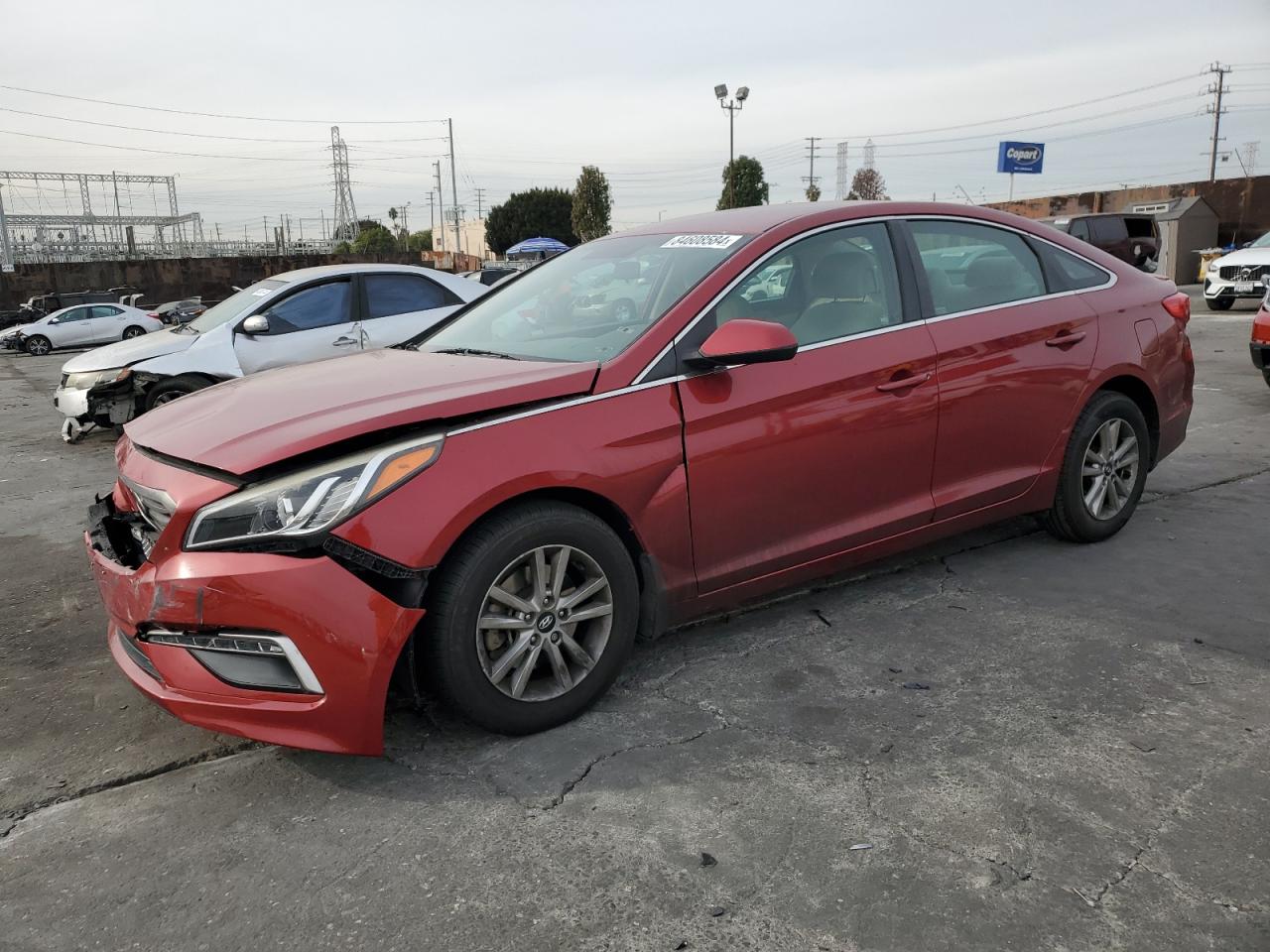 VIN 5NPE24AFXFH174373 2015 HYUNDAI SONATA no.1