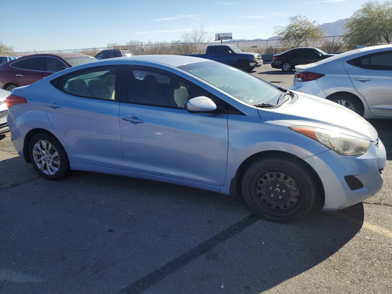 VIN KMHDH4AEXDU485432 2013 HYUNDAI ELANTRA no.4