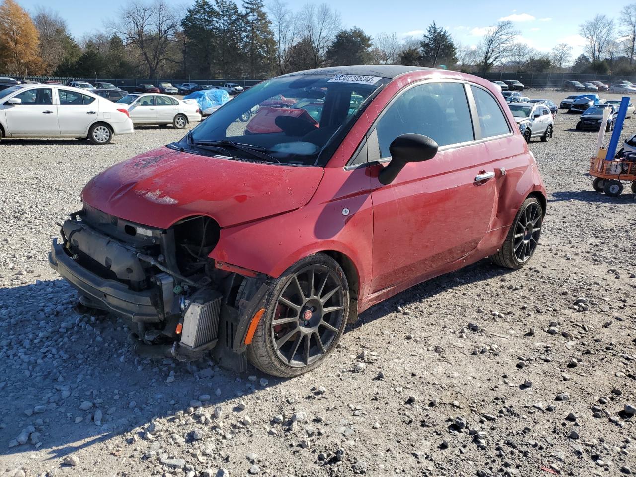 2015 Fiat 500 Abarth de vânzare în Madisonville, TN - All Over