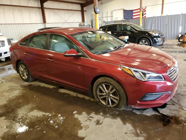  HYUNDAI SONATA 2016 Red