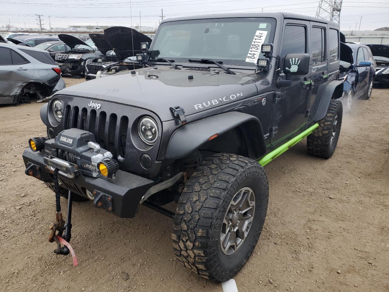 VIN 1C4BJWFG3GL265694 2016 JEEP WRANGLER no.1