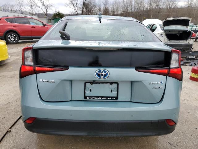  TOYOTA PRIUS 2019 Turquoise