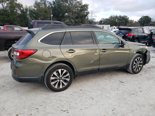 Паркетники SUBARU OUTBACK 2015 Зеленый