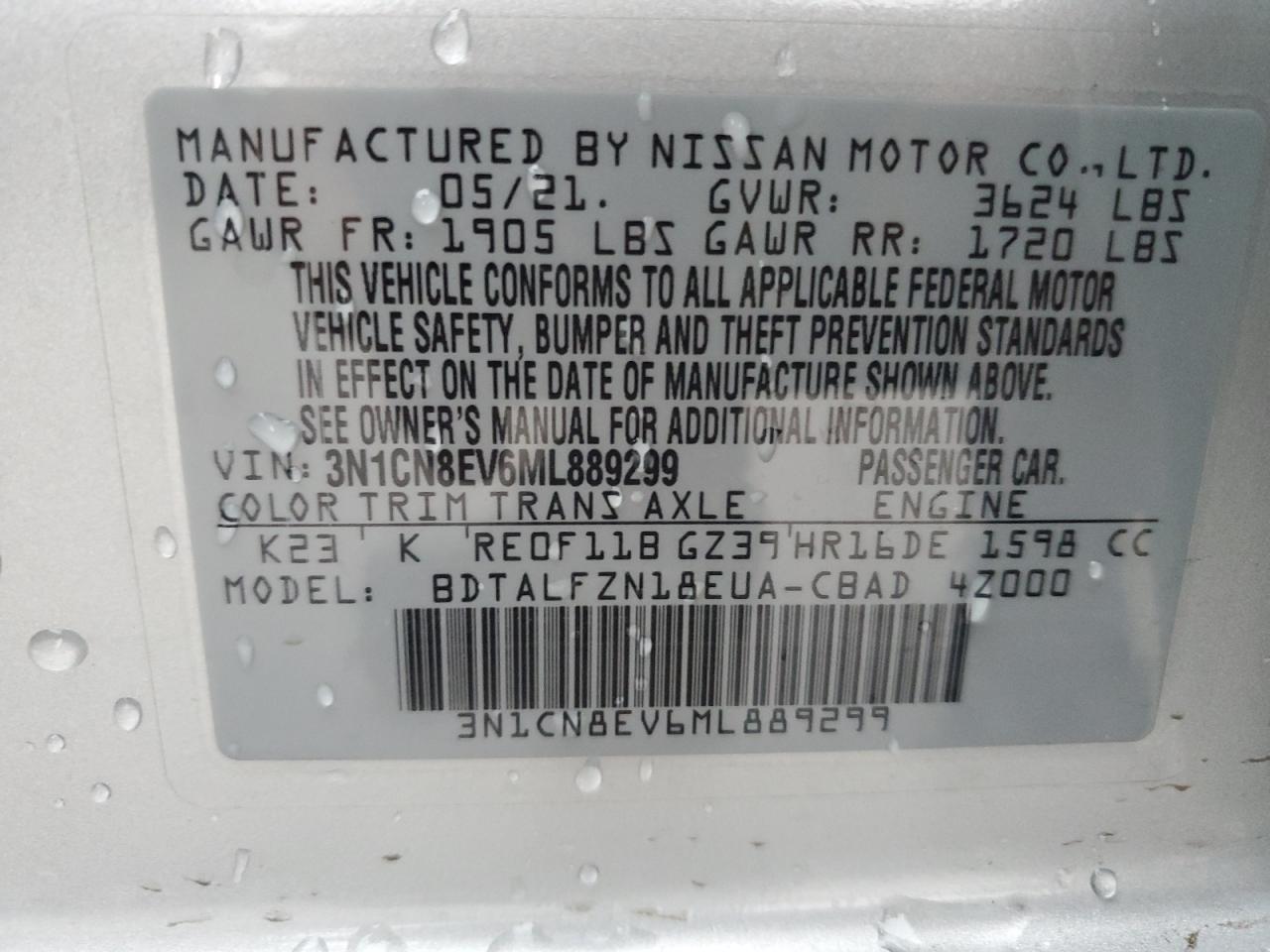 2021 Nissan Versa - Image 12