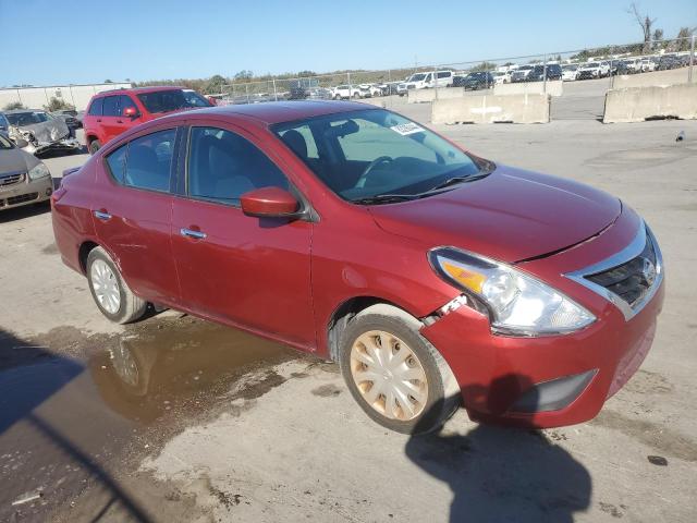  NISSAN VERSA 2017 Red