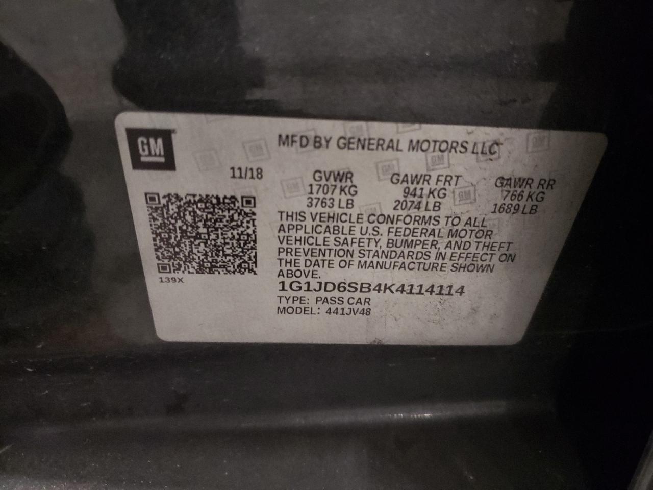 2019 Chevrolet Sonic - Image 13