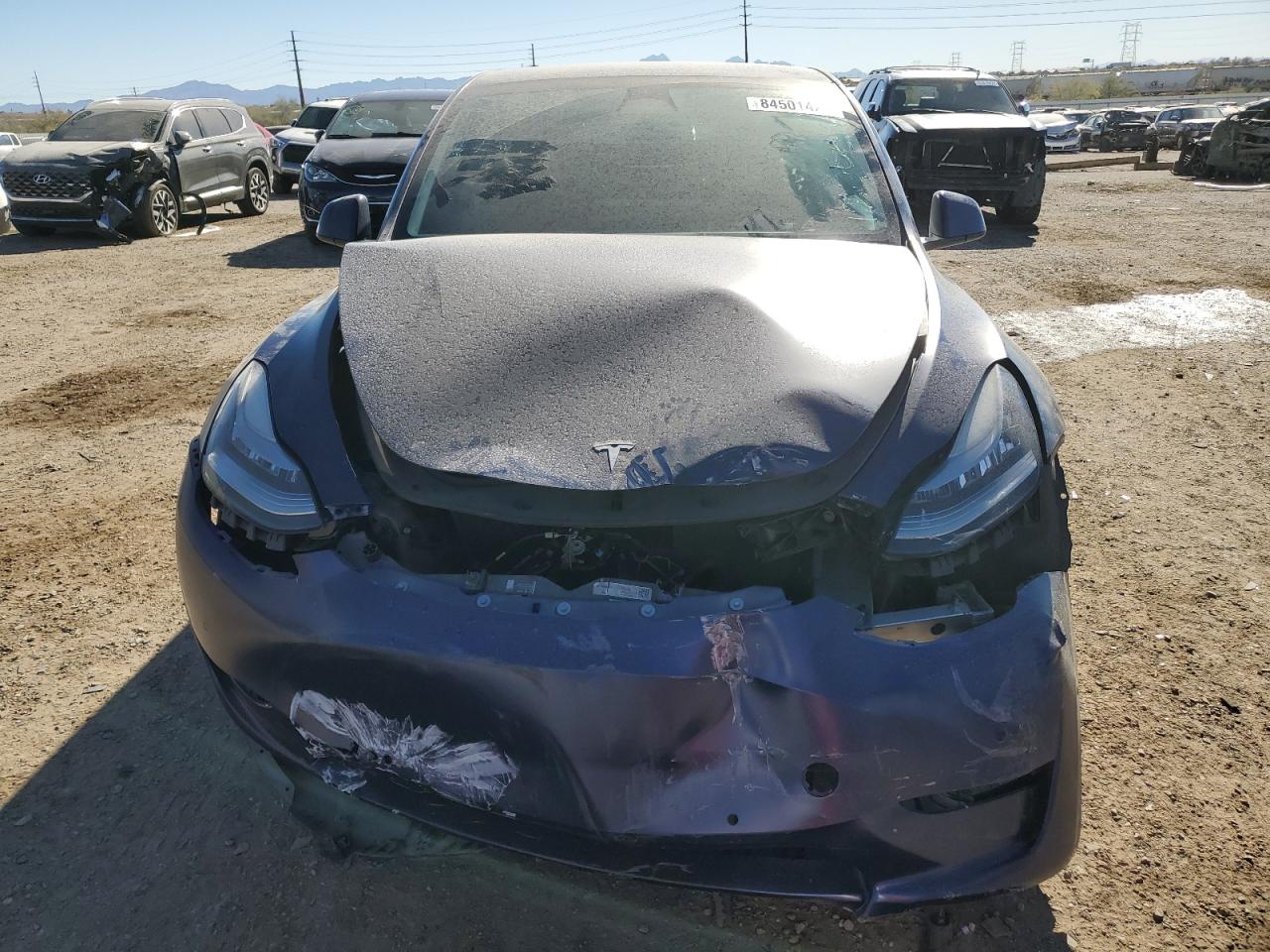 VIN 5YJYGDED1MF124206 2021 TESLA MODEL Y no.5