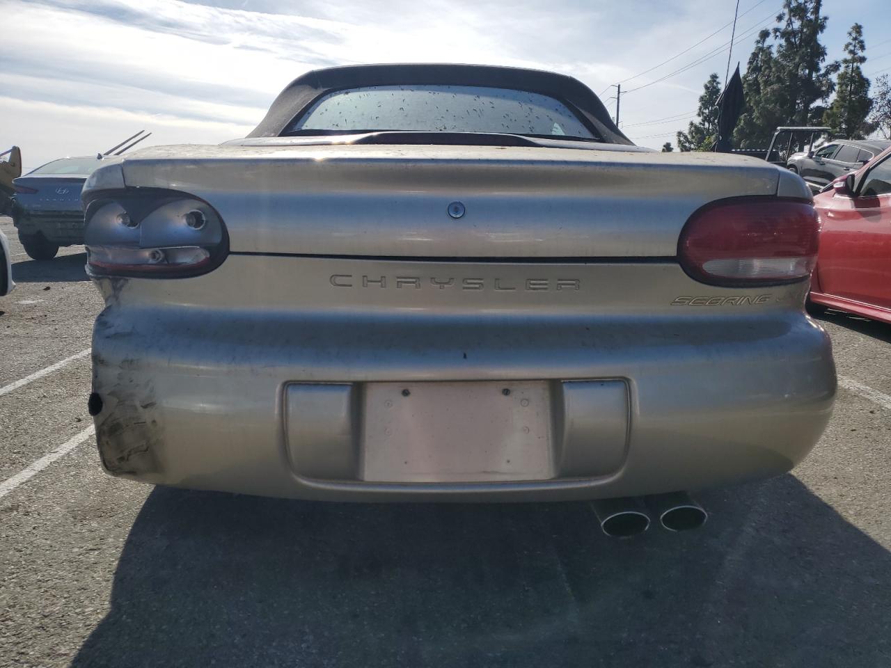 2000 Chrysler Sebring Jxi VIN: 3C3EL55H9YT200631 Lot: 86151804