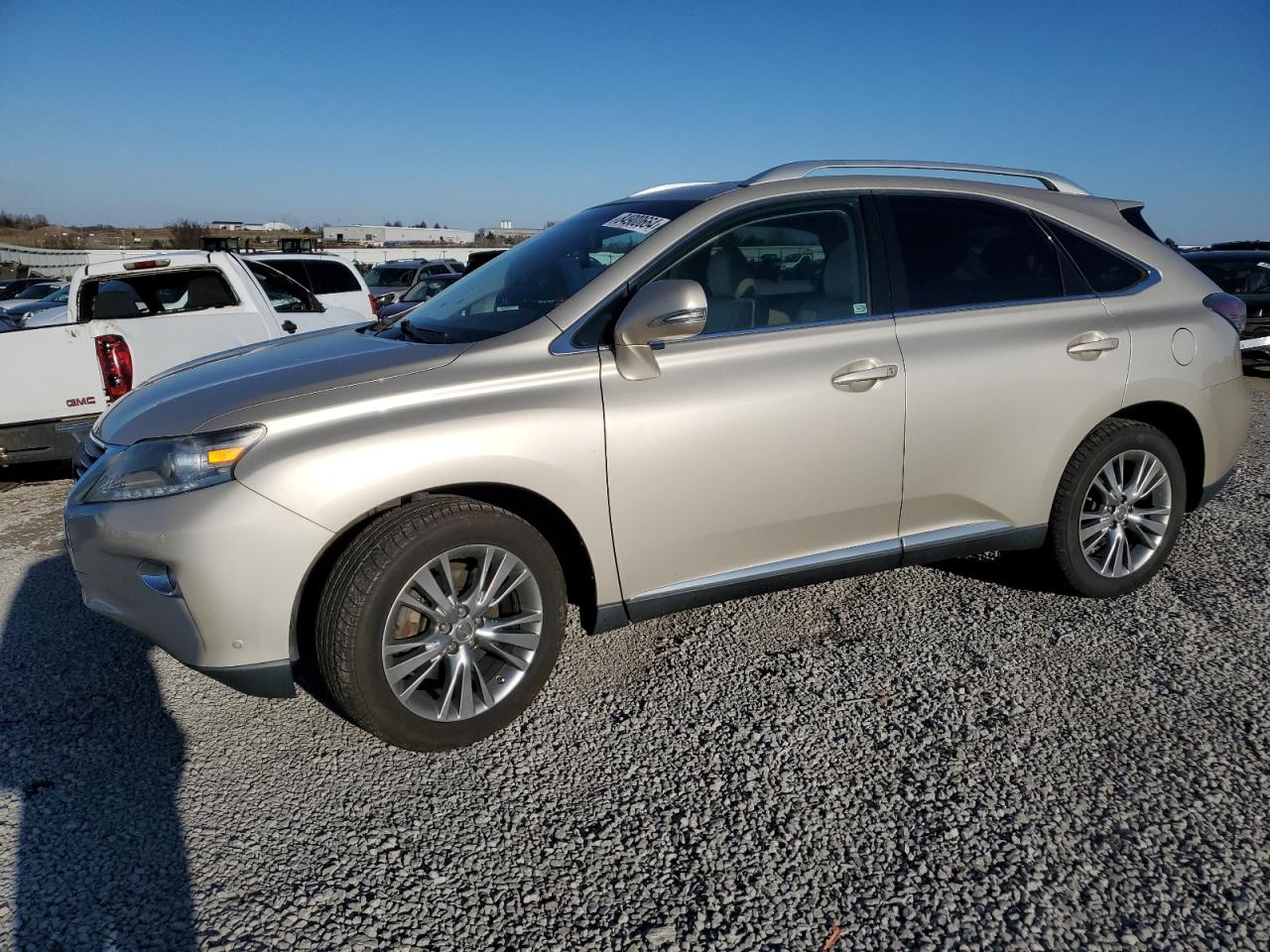 2013 Lexus Rx 350 Base beige null gas 2T2BK1BA4DC206668 photo #1
