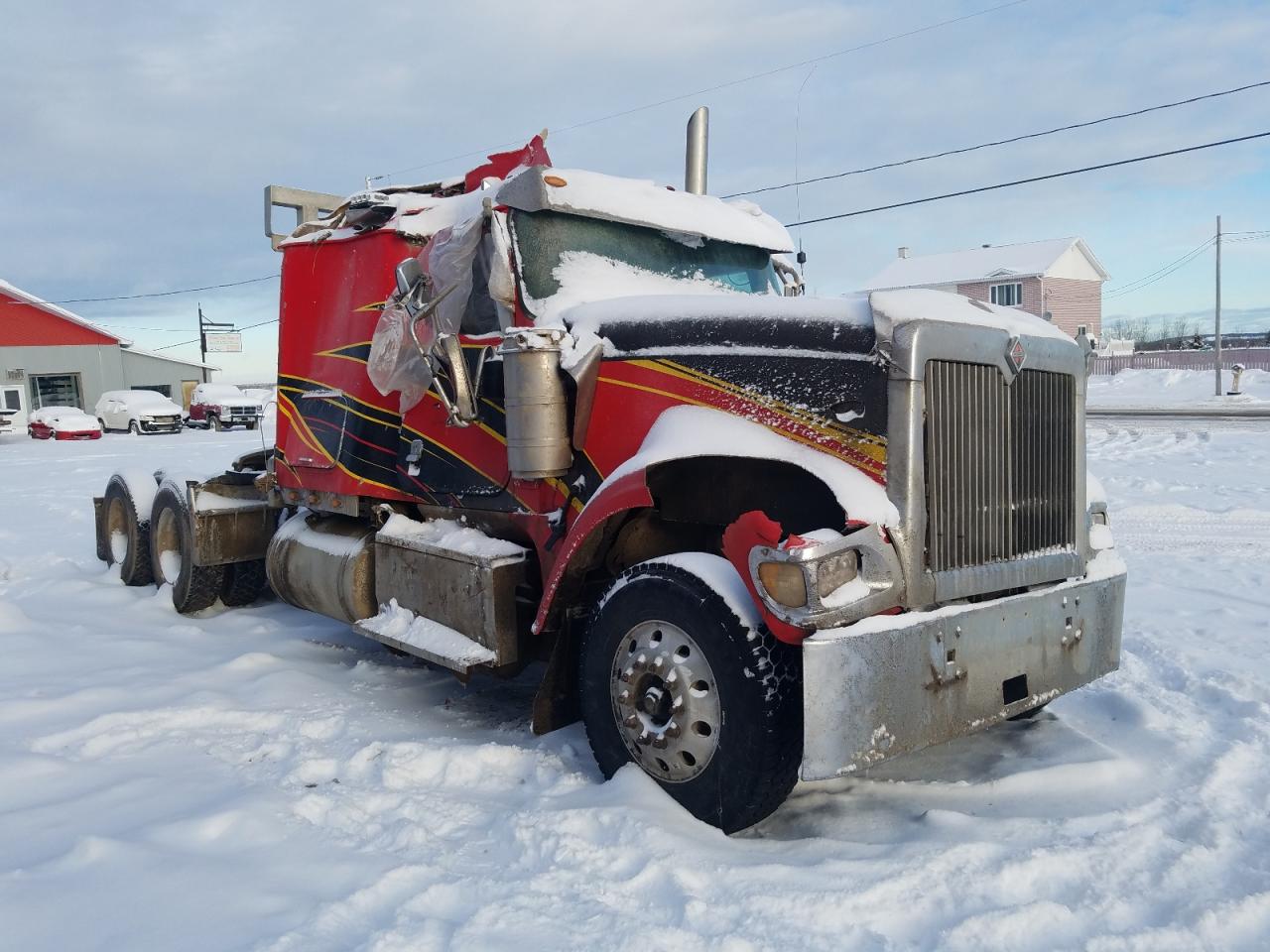 2015 International 9900 9900I for Sale in Montreal-est, QC - Side