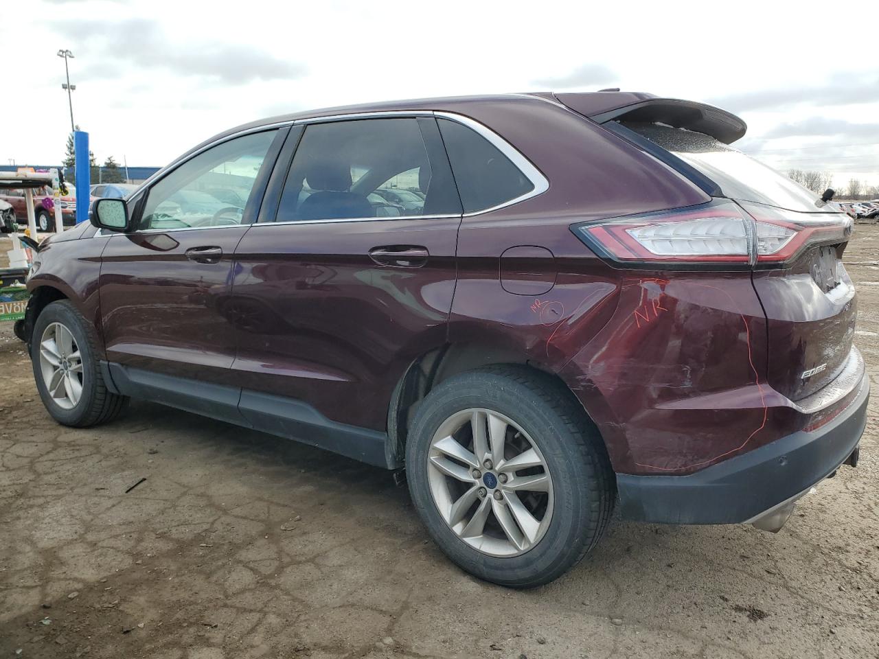 VIN 2FMPK4J82HBB10140 2017 FORD EDGE no.2