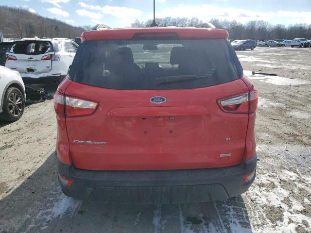  FORD ECOSPORT 2020 Red