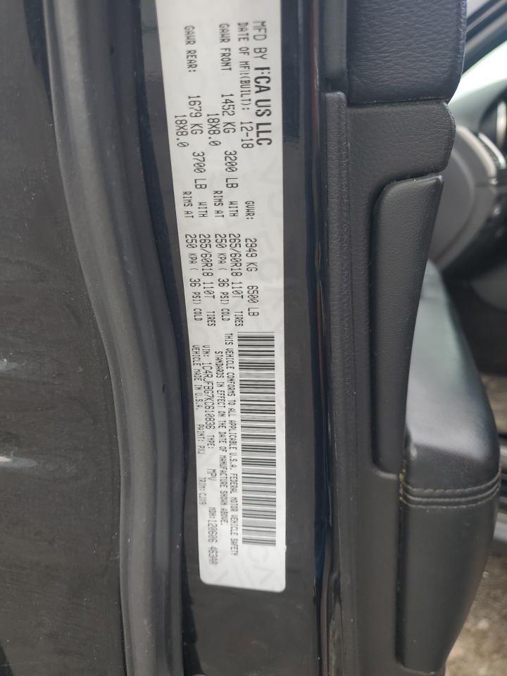 2019 Jeep Grand Cherokee Limited VIN: 1C4RJFBG7KC610836 Lot: 85251274