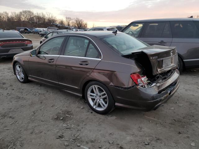  MERCEDES-BENZ C-CLASS 2013 Brown