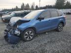 2017 Subaru Forester 2.5I de vânzare în Graham, WA - Front End