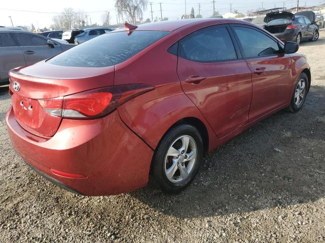  HYUNDAI ELANTRA 2015 Красный