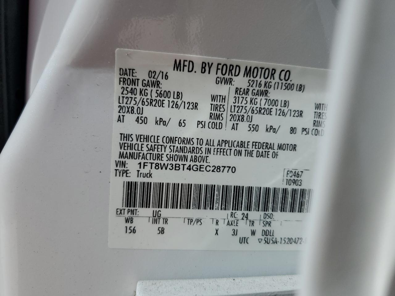 2016 Ford F350 - Image 12