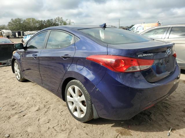  HYUNDAI ELANTRA 2012 Синий