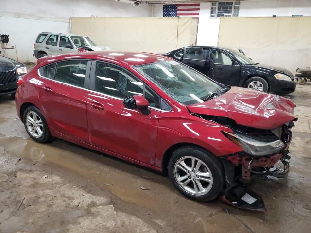  CHEVROLET CRUZE 2017 Красный