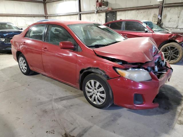  TOYOTA COROLLA 2012 Red