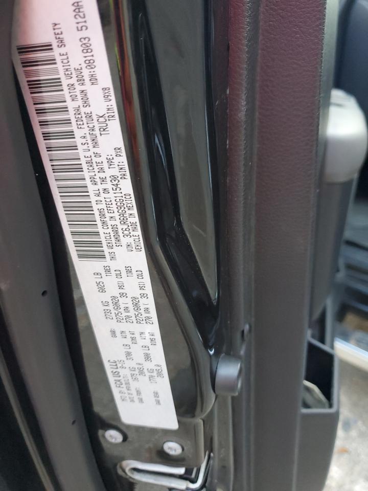 2016 Ram 1500 St VIN: 3C6JR6AG9GG115430 Lot: 85242924