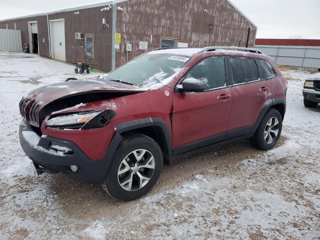  JEEP CHEROKEE 2017 Червоний