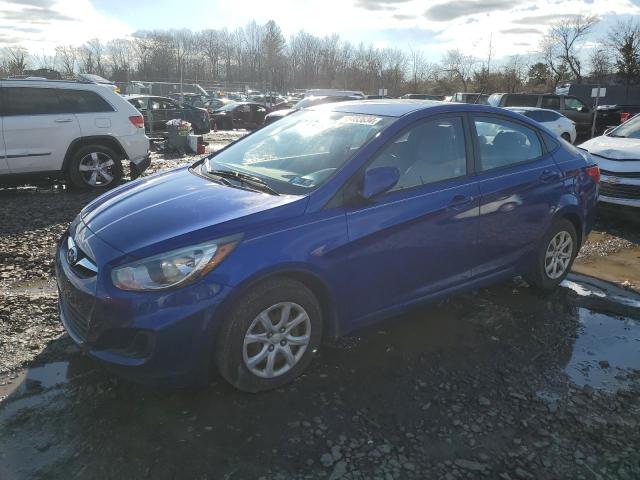  HYUNDAI ACCENT 2012 Blue