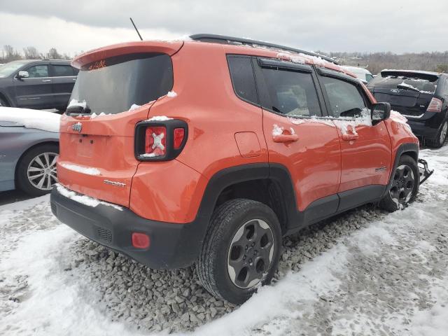  JEEP RENEGADE 2017 Оранжевый