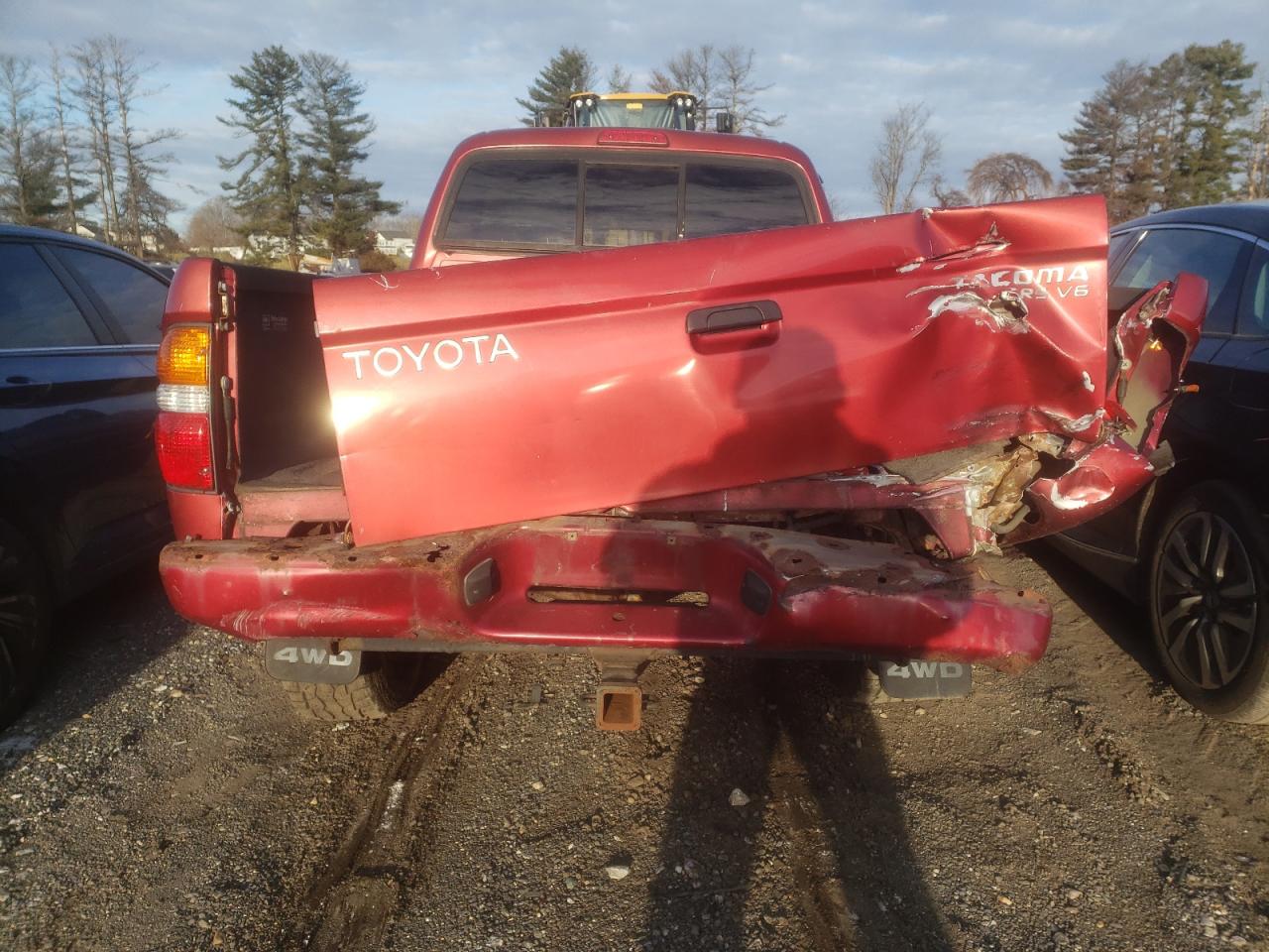 2002 Toyota Tacoma Double Cab VIN: 5TEHN72N42Z023340 Lot: 83424564