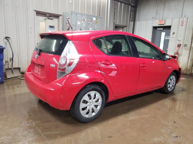  TOYOTA PRIUS 2014 Red