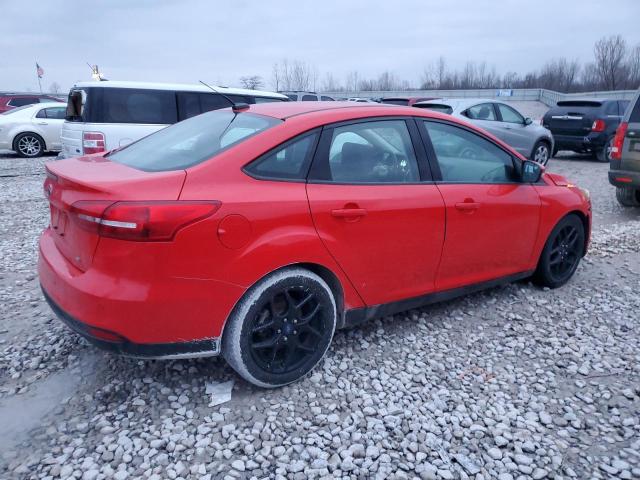 Sedans FORD FOCUS 2016 Red