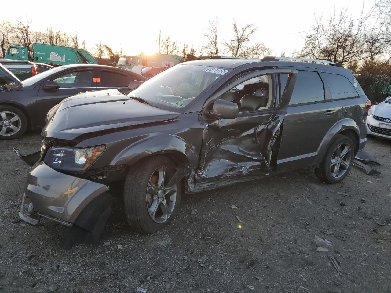 VIN 3C4PDCGB4HT528361 2017 DODGE JOURNEY no.1