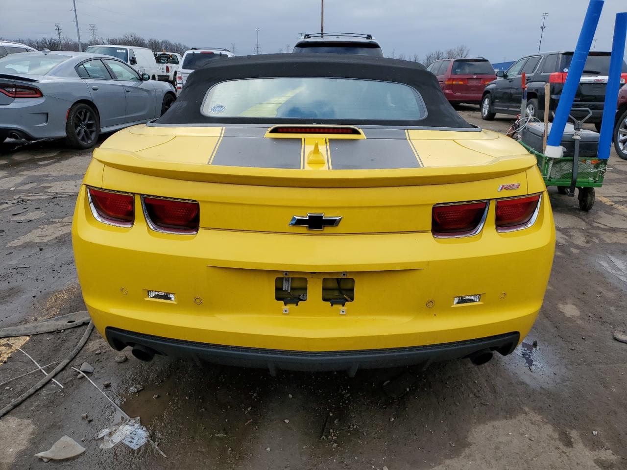 2013 Chevrolet Camaro Lt VIN: 2G1FC3D3XD9195648 Lot: 83747484