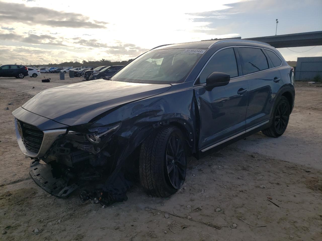 2022 Mazda Cx-9 Grand Touring na sprzedaż w West Palm Beach, FL - Front End