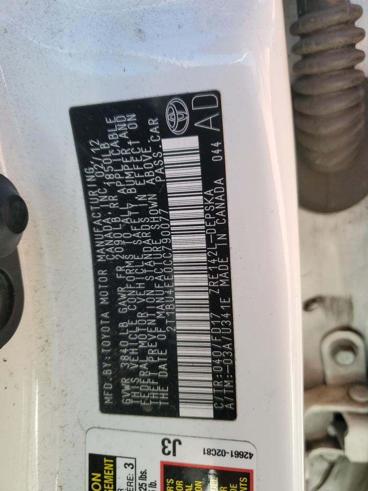 2012 Toyota Corolla - Image 12