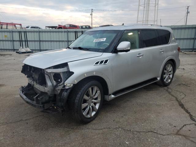  INFINITI QX56 2012 Сріблястий