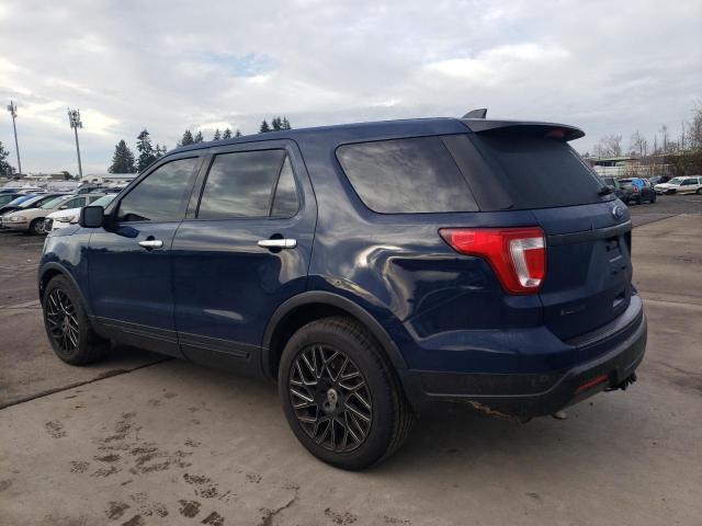  FORD EXPLORER 2018 Granatowy